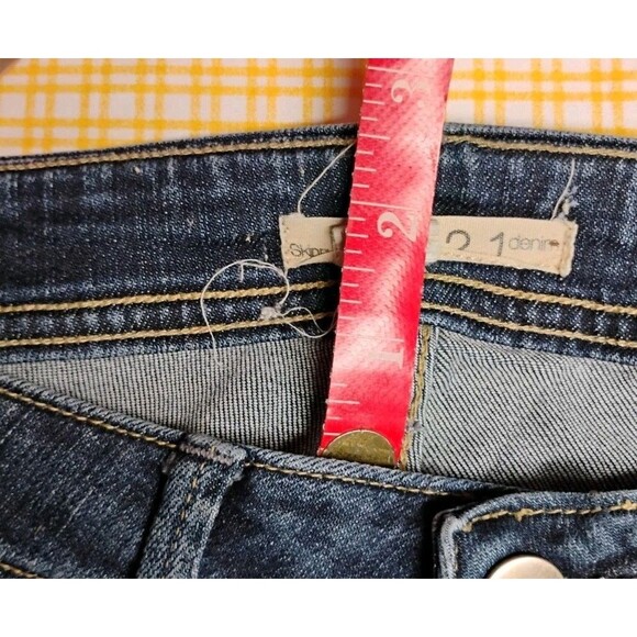 2.1 Denim Womens Size 30 Blue Distressed Skinny Jeans Womens - Picture 4 of 7